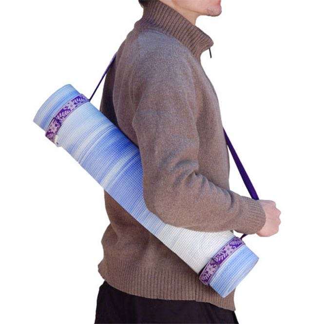 Ιμάντας Μεταφοράς για Στρώμα Yoga - Mat Carry Strap - purple - mykarma.gr
