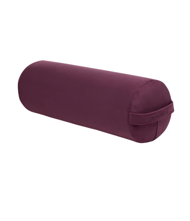 Manduka  enlight™ round Bolster - Indulge Διαστάσεις: 69 x 23 cm Βάρος: 1 kg - mykarma.gr