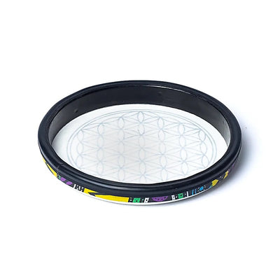 Χειροποίητο Τύμπανο “Flower of Life Drum” Διαστάσεις: 25 cm Βάρος: 320 g - mykarma.gr