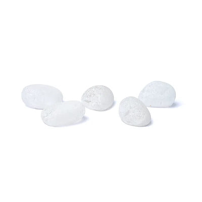 Φυσικό Ορυκτό Πέτρωμα - Emma Egg (Seer Stone) Λευκός Χαλαζίας (Rock Crystal) Διαστάσεις: ±2.5-3.5 εκ (Η συσκευασία περιέχει 1 τεμάχιο) - mykarma.gr
