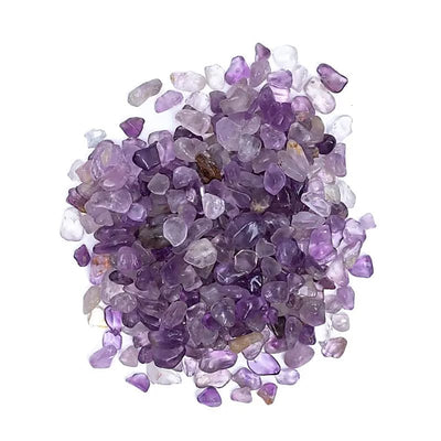 Φυσικό ορυκτό πέτρωμα - Αμέθυστος (Amethyst) γυαλισμένες πέτρες  ±0,5-2 cm  200g - mykarma.gr