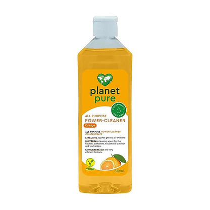 Bio Planet Pure - Power Πλούσιο πολυκαθαριστικό συμπυκνωμένο - Fresh Orange - 510ml - mykarma.gr