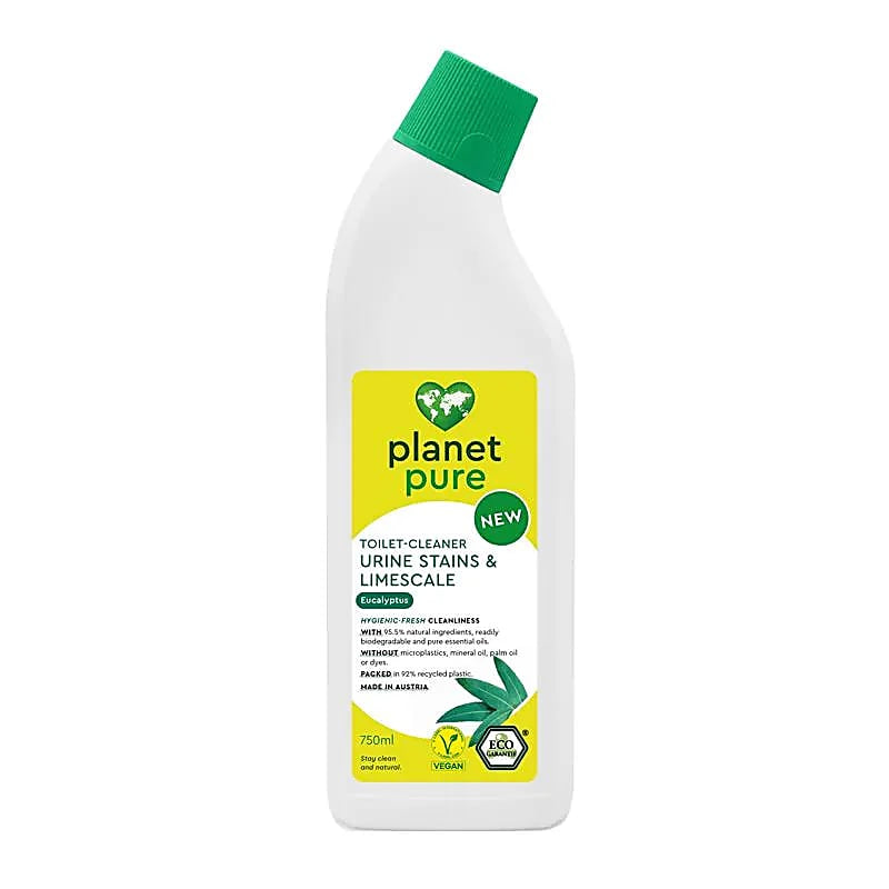 Planet Pure-Οργανικό καθαριστικό της λεκάνης της τουαλέτας - Eucalyptus -750ml - mykarma.gr