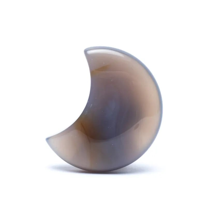 Σελήνη από Αχάτη (Agate)   3.5 cm - mykarma.gr