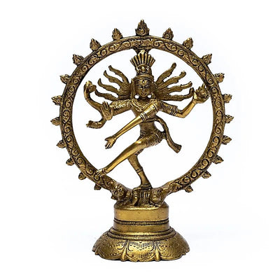 Shiva Nataraj - ορείχαλκος Βάρος: 700 g Διαστάσεις: 20 cm - mykarma.gr