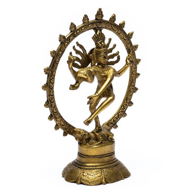 Shiva Nataraj - ορείχαλκος Βάρος: 700 g Διαστάσεις: 20 cm - mykarma.gr
