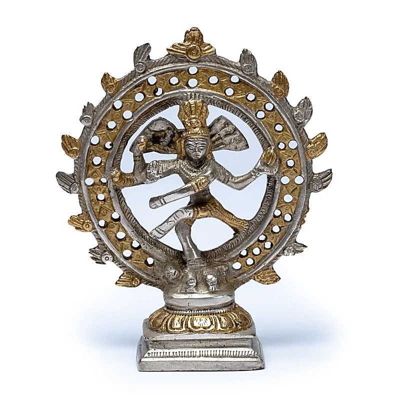 Shiva Nataraja - ορείχαλκος.Δυο χρωμάτων.Βάρος: 420 g Διαστάσεις: 15 cm