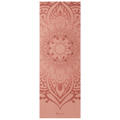 Gaiam Premium Στρώμα Yoga Sundial Cantaloupe Διαστάσεις: Μήκος: 173 εκ Πλάτος: 61 εκ Πάχος: 5 mm - mykarma.gr