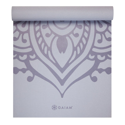 Gaiam Premium Στρώμα Yoga Sundial Wild Lilac Διαστάσεις: Μήκος: 173 εκ Πλάτος: 61 εκ Πάχος: 5 mm - mykarma.gr