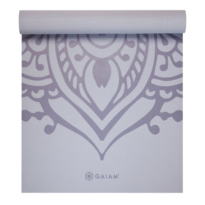 Gaiam Premium Στρώμα Yoga Sundial Wild Lilac Διαστάσεις: Μήκος: 173 εκ Πλάτος: 61 εκ Πάχος: 5 mm - mykarma.gr