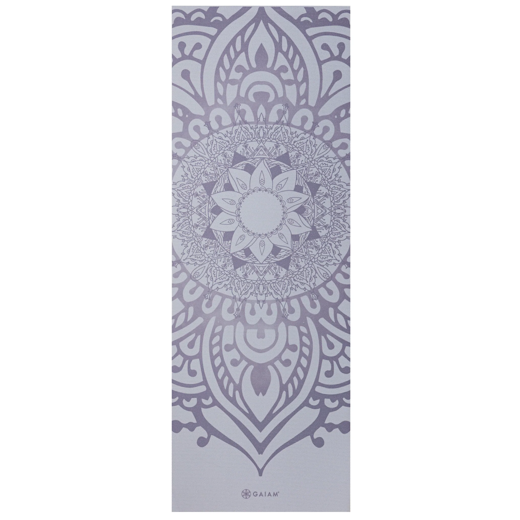 Gaiam Premium Στρώμα Yoga Sundial Wild Lilac Διαστάσεις: Μήκος: 173 εκ Πλάτος: 61 εκ Πάχος: 5 mm - mykarma.gr