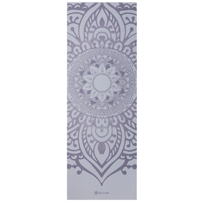 Gaiam Premium Στρώμα Yoga Sundial Wild Lilac Διαστάσεις: Μήκος: 173 εκ Πλάτος: 61 εκ Πάχος: 5 mm - mykarma.gr