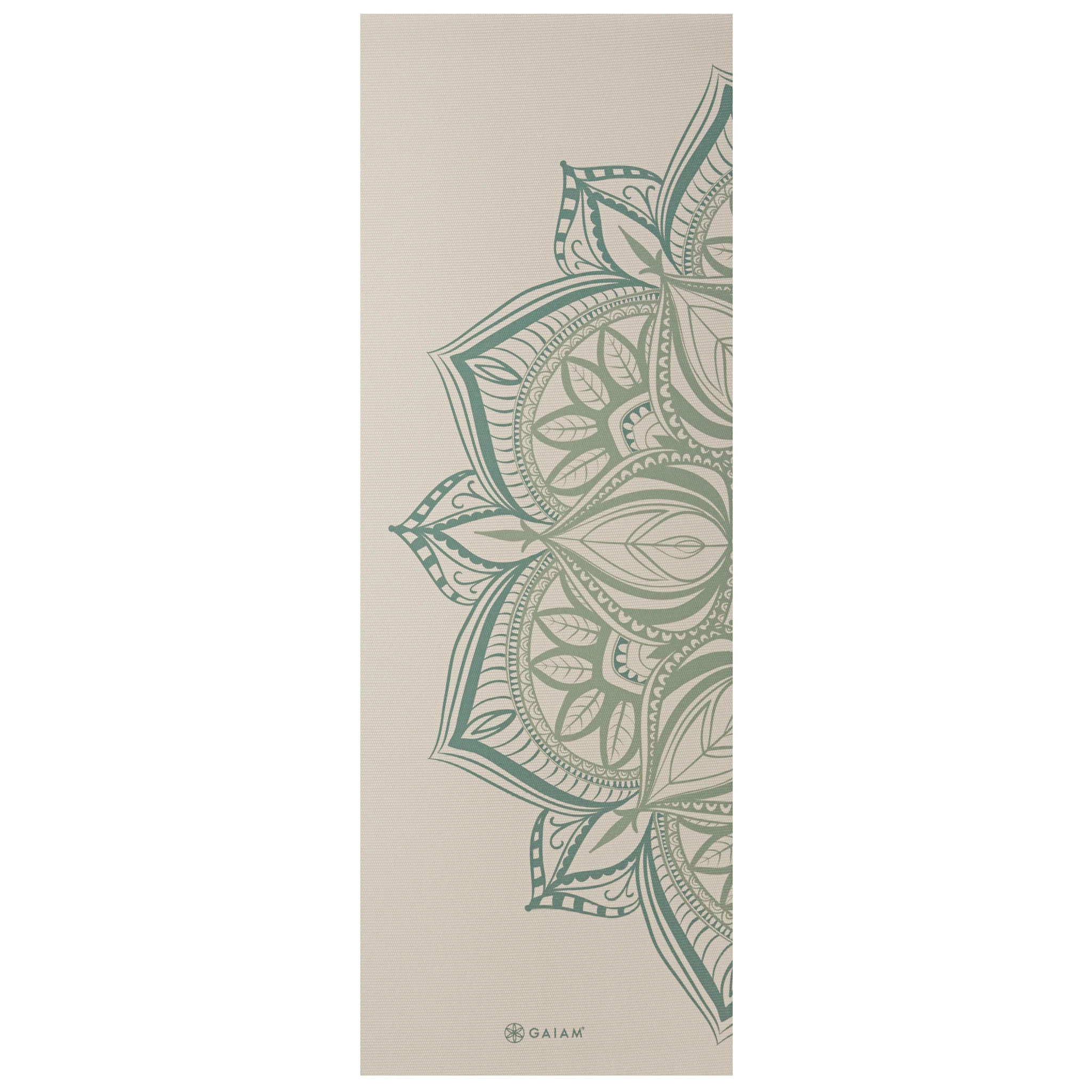 Gaiam Premium Στρώμα Yoga Vintage Green Point Διαστάσεις: Μήκος: 173 εκ Πλάτος: 61 εκ Πάχος: 5 mm - mykarma.gr