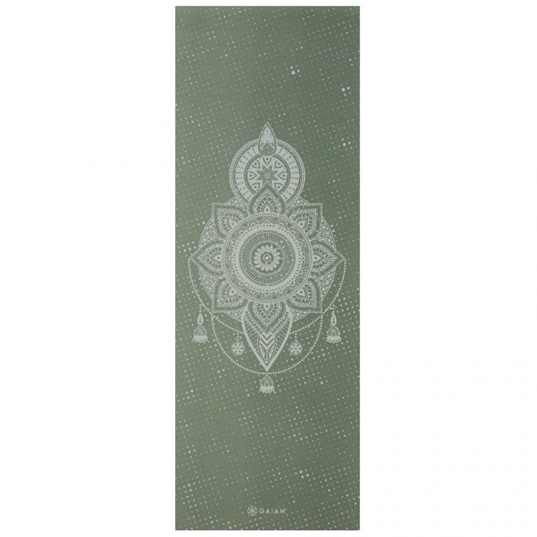 Gaiam Στρώμα Yoga Green Celestial Διαστάσεις: Μήκος: 173 εκ Πλάτος: 61 εκ Πάχος: 5 mm - mykarma.gr
