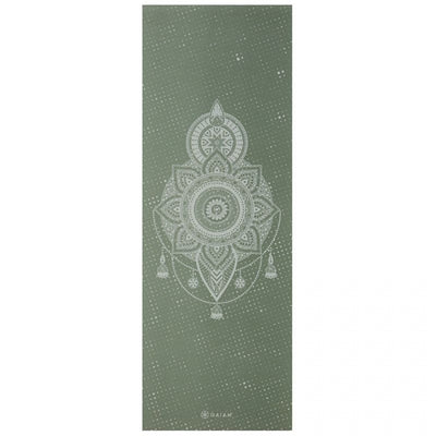 Gaiam Στρώμα Yoga Green Celestial Διαστάσεις: Μήκος: 173 εκ Πλάτος: 61 εκ Πάχος: 5 mm - mykarma.gr