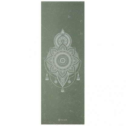 Gaiam Στρώμα Yoga Green Celestial Διαστάσεις: Μήκος: 173 εκ Πλάτος: 61 εκ Πάχος: 5 mm - mykarma.gr