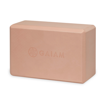 Gaiam - Yoga & Pilates block - Cantaloupe Point - τουβλάκι γιόγκα Διαστάσεις: 22,6 cm x 15 cm x 10 cm Βάρος: 180 g - mykarma.gr