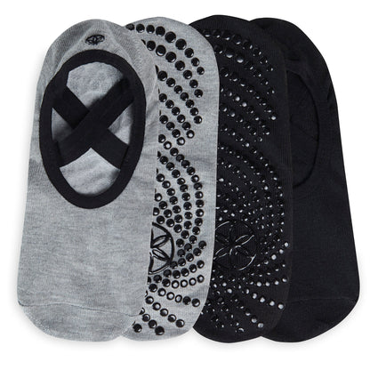 Gaiam Tavi Noir Grippy Barre Socks -Σετ των 2 - Αντιολισθητικές κάλτσες - mykarma.gr