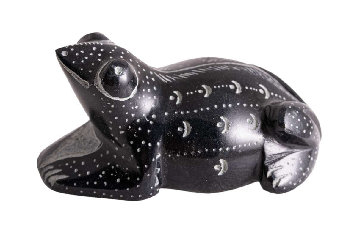 Αγαλματίδιο Feng Shui Βάτραχος (Frog) - σαπουνόπετρα Διαστάσεις: 4 cm Βάρος: 170 g - mykarma.gr