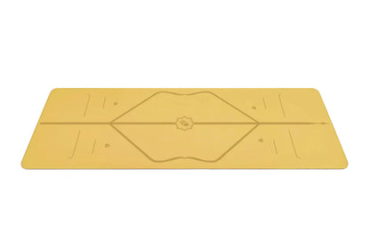 Liforme Yoga Mat Golden Sand | Στρώμα Yoga Golden Sand + τσάντα ΔΩΡΟ Βάρος 2.5kg Διαστάσεις 185cm x 68cm Πάχος 4.2mm - mykarma.gr