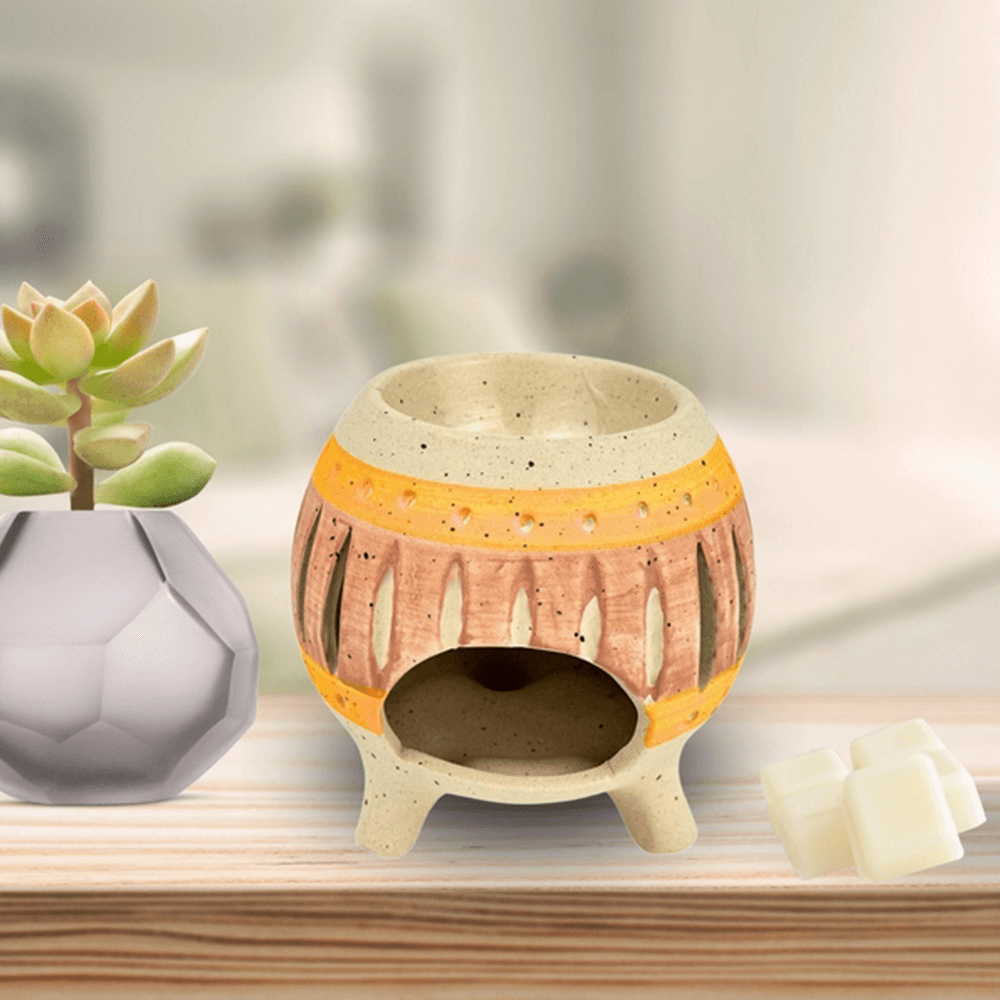 Oil Burner Κεραμικός Καυστήρας «Ballo» Διαστάσεις : 11 x 11 x 10.6 εκ - mykarma.gr