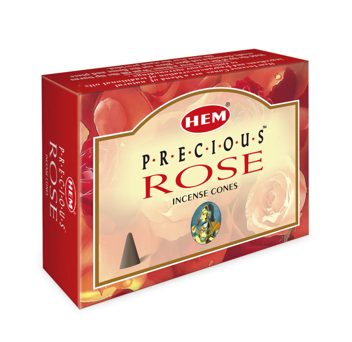 HEM Αρωματικοί Κώνοι – Άρωμα Τριαντάφυλλου Precious Rose – 10 Κώνοι - mykarma.gr