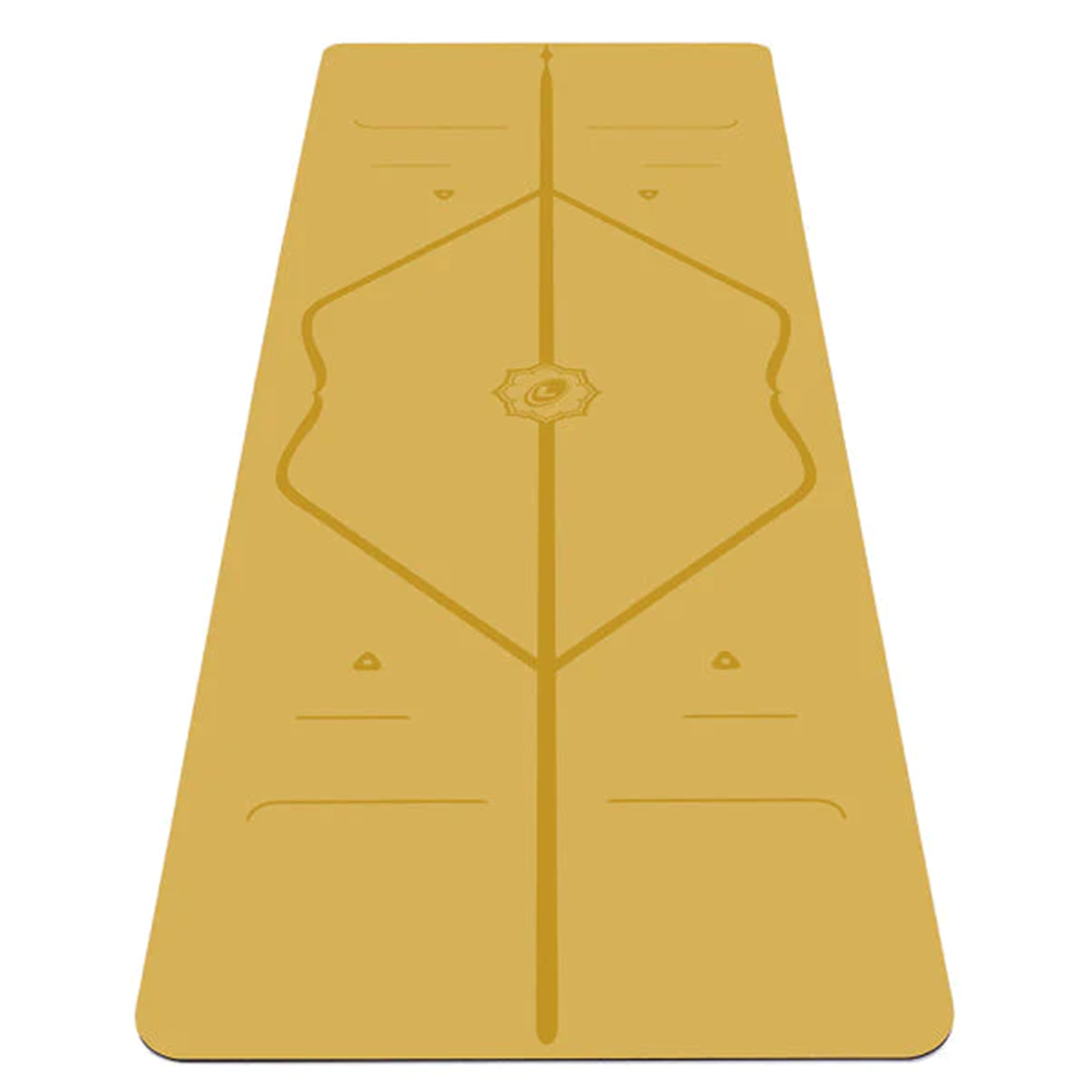 Liforme Yoga Mat Golden Sand | Στρώμα Yoga Golden Sand + τσάντα ΔΩΡΟ Βάρος 2.5kg Διαστάσεις 185cm x 68cm Πάχος 4.2mm - mykarma.gr