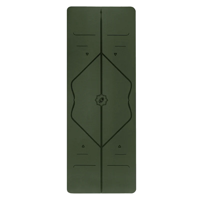 Liforme Yoga Mat Deep Forest Green | Στρώμα Yoga Σκούρο πράσινο + τσάντα ΔΩΡΟ Βάρος 2.5kg Διαστάσεις 185cm x 68cm Πάχος 4.2mm (Copy) - mykarma.gr
