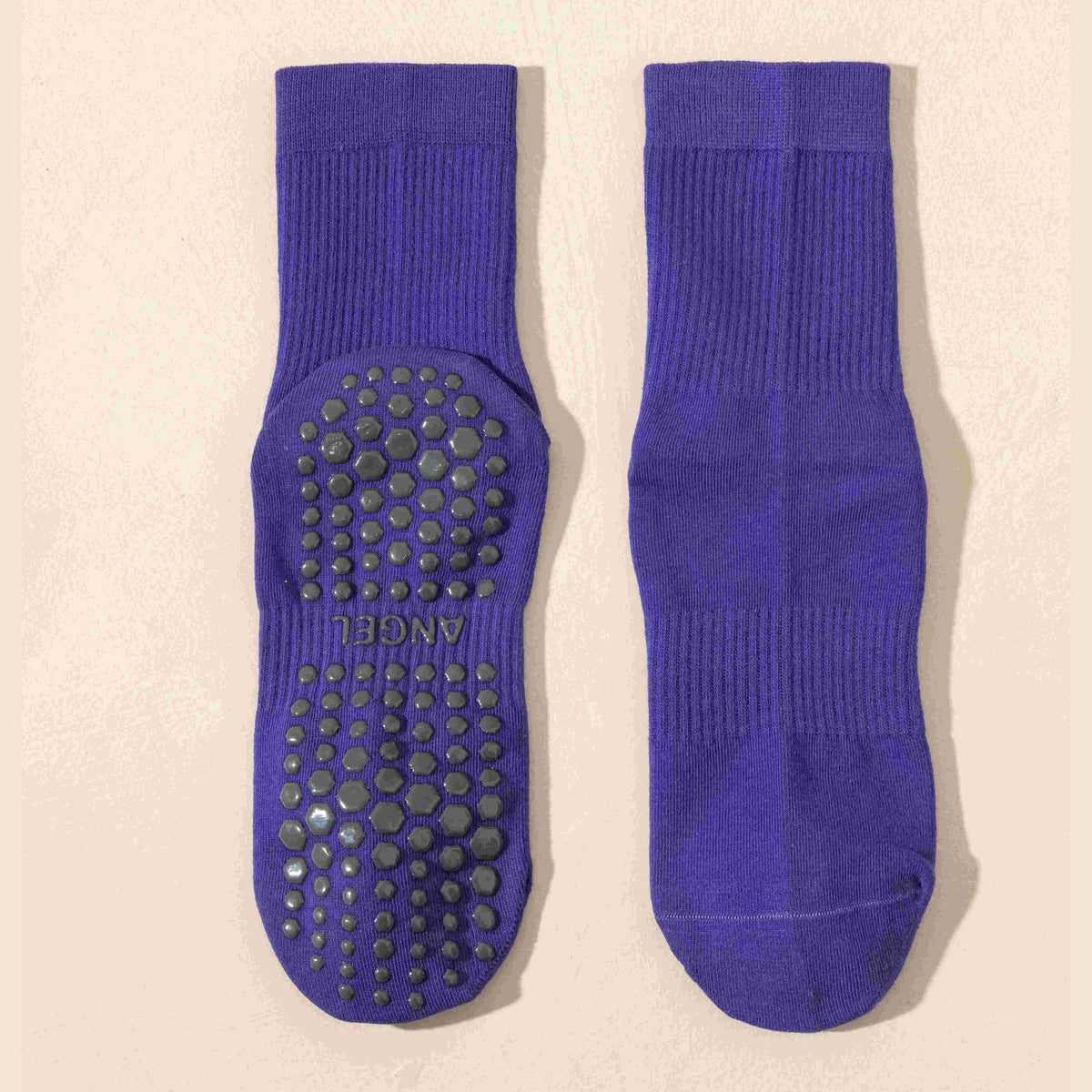 Αντιολισθητικές Κάλτσες - Non-Slip Socks Mid-Calf – Yoga & Pilates - ποικιλία χρωμάτων  No 36-41 - mykarma.gr