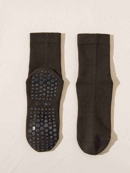 Αντιολισθητικές Κάλτσες - Non-Slip Socks Mid-Calf – Yoga & Pilates - ποικιλία χρωμάτων  No 36-41