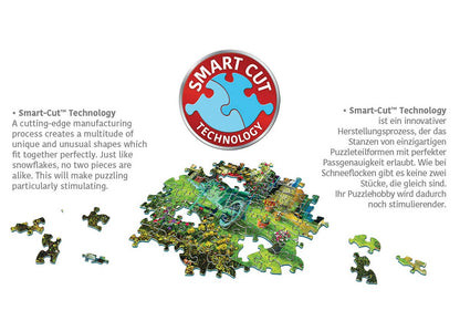 Παζλ 1000 Τεμαχίων - Puzzle “Funny Cats” Τεχνολογία: Smart-Cut™