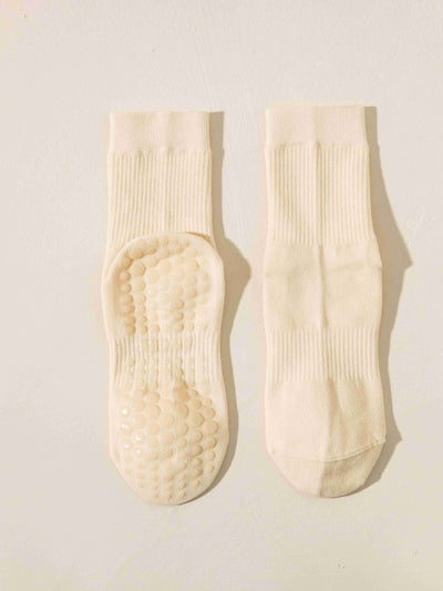 Αντιολισθητικές Κάλτσες - Non-Slip Socks Mid-Calf – Yoga & Pilates - ποικιλία χρωμάτων  No 36-41 - mykarma.gr