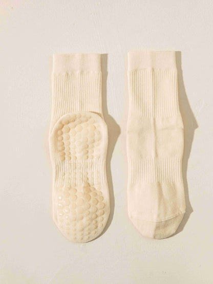Αντιολισθητικές Κάλτσες - Non-Slip Socks Mid-Calf – Yoga & Pilates - ποικιλία χρωμάτων  No 36-41
