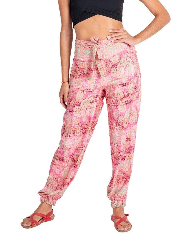 Women's Summer Trousers - KM0302A - mykarma.gr