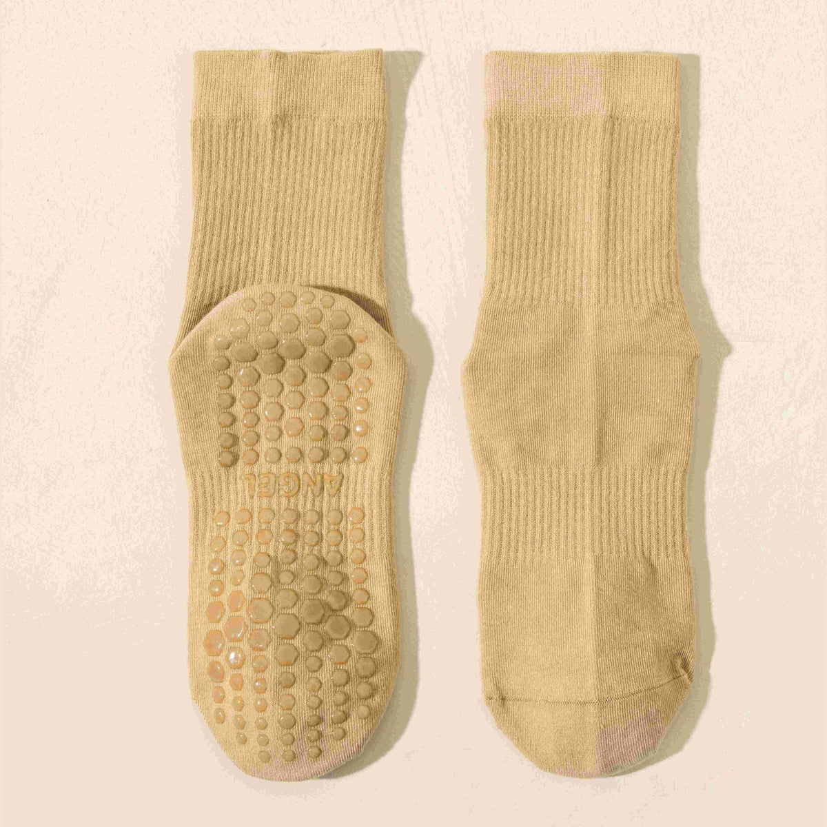Αντιολισθητικές Κάλτσες - Non-Slip Socks Mid-Calf – Yoga & Pilates - ποικιλία χρωμάτων  No 36-41 - mykarma.gr