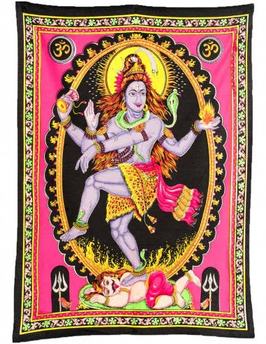 God Shiva tapestry - mykarma.gr