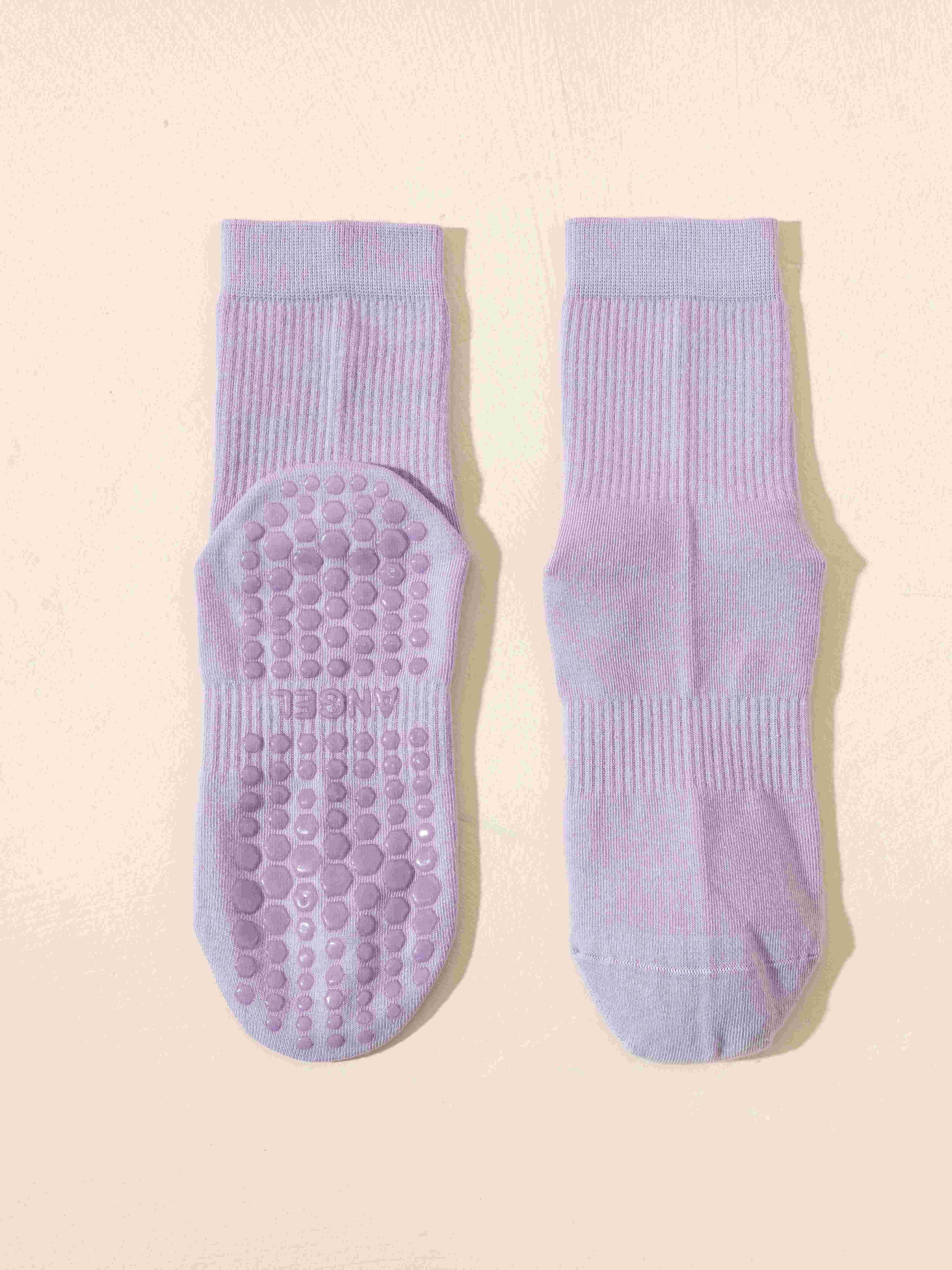 Αντιολισθητικές Κάλτσες - Non-Slip Socks Mid-Calf – Yoga & Pilates - ποικιλία χρωμάτων  No 36-41