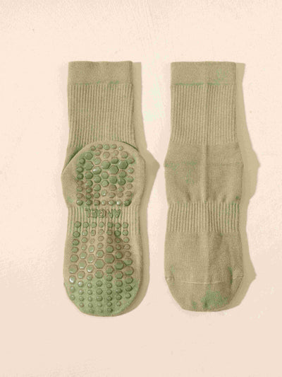 Αντιολισθητικές Κάλτσες - Non-Slip Socks Mid-Calf – Yoga & Pilates - ποικιλία χρωμάτων  No 36-41 - mykarma.gr