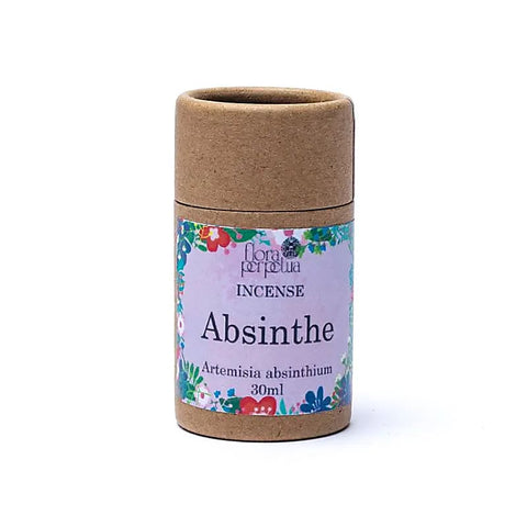 Αρωματικό φυσικό φυτικό θυμίαμα Αψέντι/Absinthe (Artemisia absinthium) Βάρος θυμιαματος 6 g.(Μπουκαλάκι 30ml)