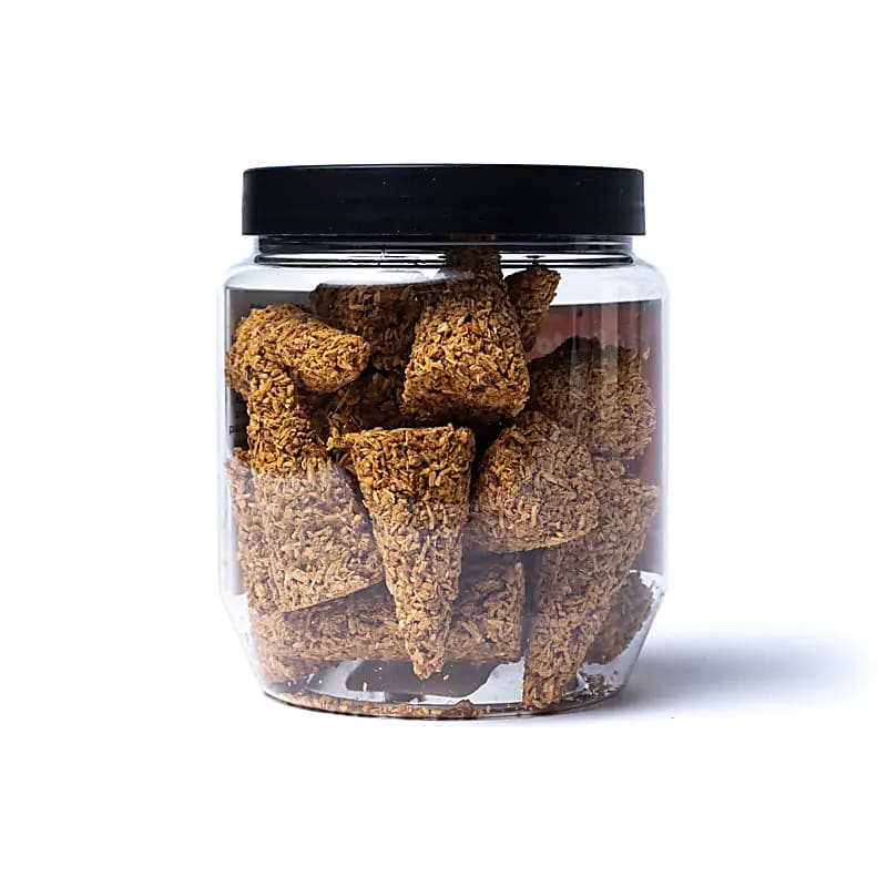 Χειροποίητοι Κώνοι θυμιάματος Sawdust Cones - Palo Santo Βάρος: 70 g Περιεχει 20 κώνους
