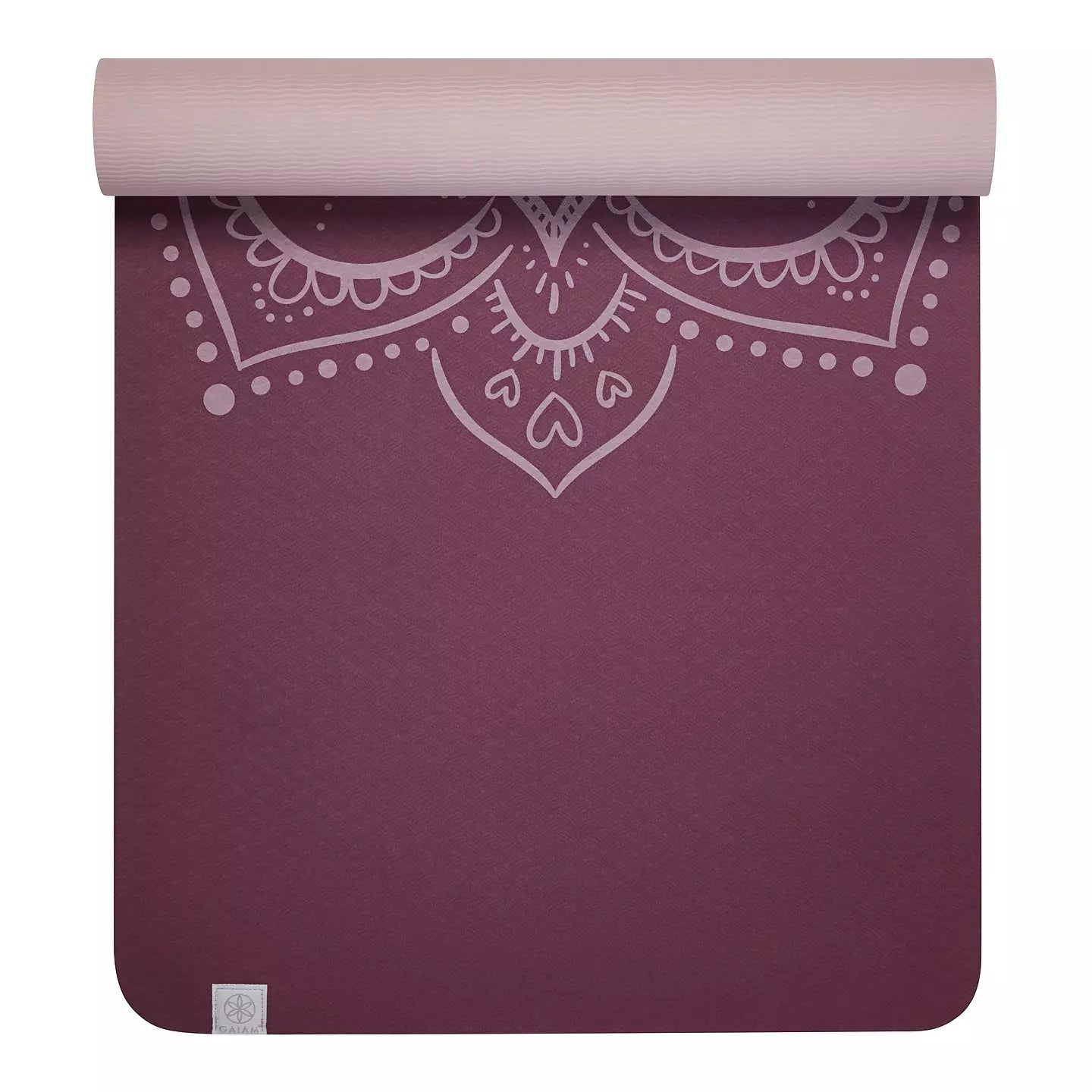 Gaiam Performance Yoga Mat - Στρώμα TPE - Blush Διαστάσεις: Μήκος: 173 εκ Πλάτος: 61 εκ Πάχος: 6 mm - mykarma.gr