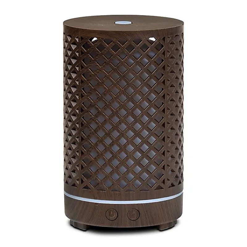 Ultrasonic aroma diffuser “Zen Breeze” καφέ-Ηλεκτρικός διαχυτής αρώματος για Αιθέριο έλαιο . Περιεκτικότητα 200ml Μέγεθος:9,3x15,7cm - mykarma.gr