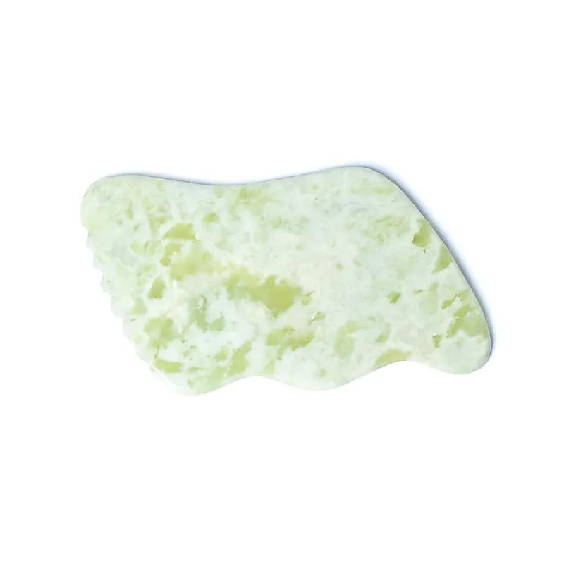 Gua Sha Wave - Κυματιστή Πέτρα για Μασάζ - Νεφρίτης (Jade) 44 g  9 cm - mykarma.gr