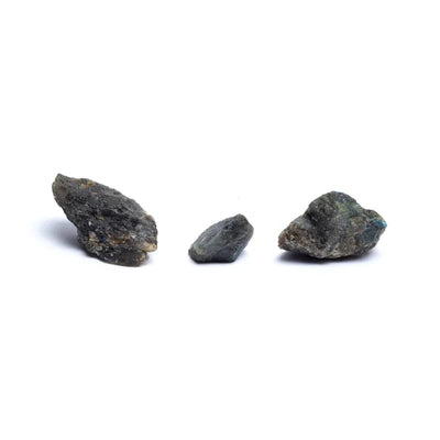 Φυσικό ορυκτό πέτρωμα - Λαμπραδορίτης (Labradorite) ακατέργαστες πέτρες Βάρος 500 gr - mykarma.gr
