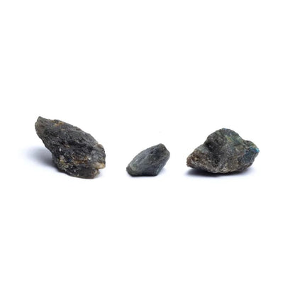 Φυσικό ορυκτό πέτρωμα - Λαμπραδορίτης (Labradorite) ακατέργαστες πέτρες Βάρος 500 gr - mykarma.gr