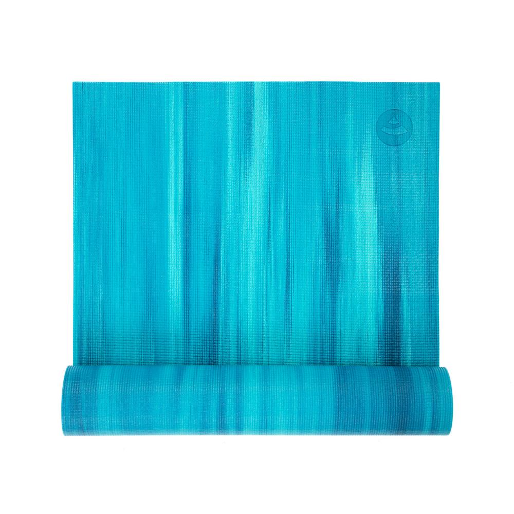 Bodhi στρώμα γιόγκα Ganges - marbled blue/aqua  183 x 60 cm, 6 mm Βάρος: 1,6 kg - mykarma.gr