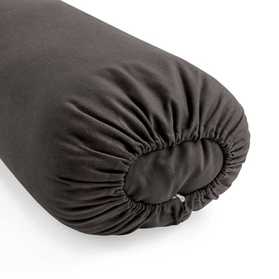 Lotuscrafts Restorative S μαξιλάρι Bolster - Anthracite - κάλυμμα απο οργανικό βαμβάκι & γέμιση Καποκ μαλλί Διαστάσεις: 72 × 20 x 15 cm Βάρος: 0,9 kg - mykarma.gr