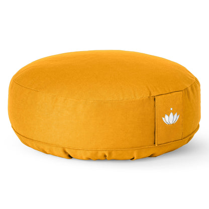 Lotuscrafts Μαξιλάρι διαλογισμού Lotus - Klein Safran Yellow Διαστάσεις: 31 × 10 εκ - mykarma.gr