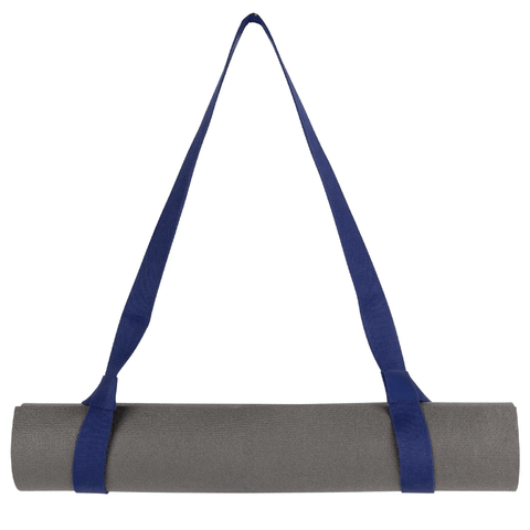 Yoga mat Carrying Strap-Ιμάντας μεταφοράς για το στρώμα - βαμβάκι - μπλε