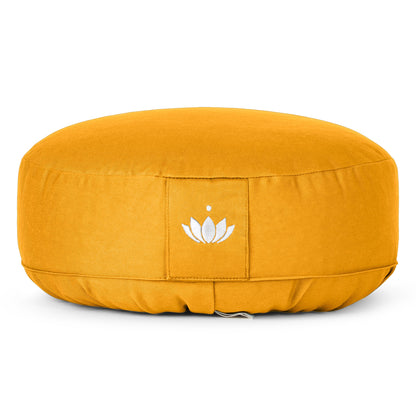 Lotuscrafts Μαξιλάρι διαλογισμού Lotus - Klein Safran Yellow Διαστάσεις: 31 × 10 εκ - mykarma.gr